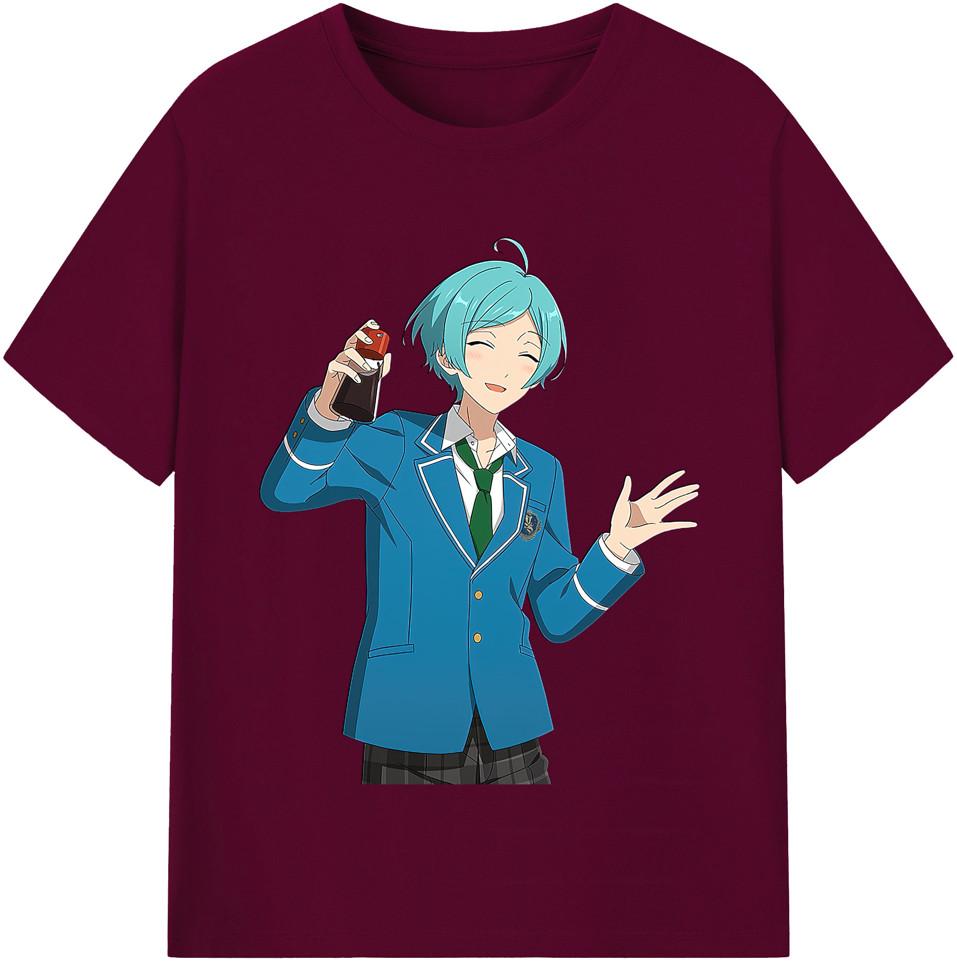 （画像用） あんさんぶるスターズ! Ensemble Stars レディースカジュアルプリントTシャツ（綿100％）